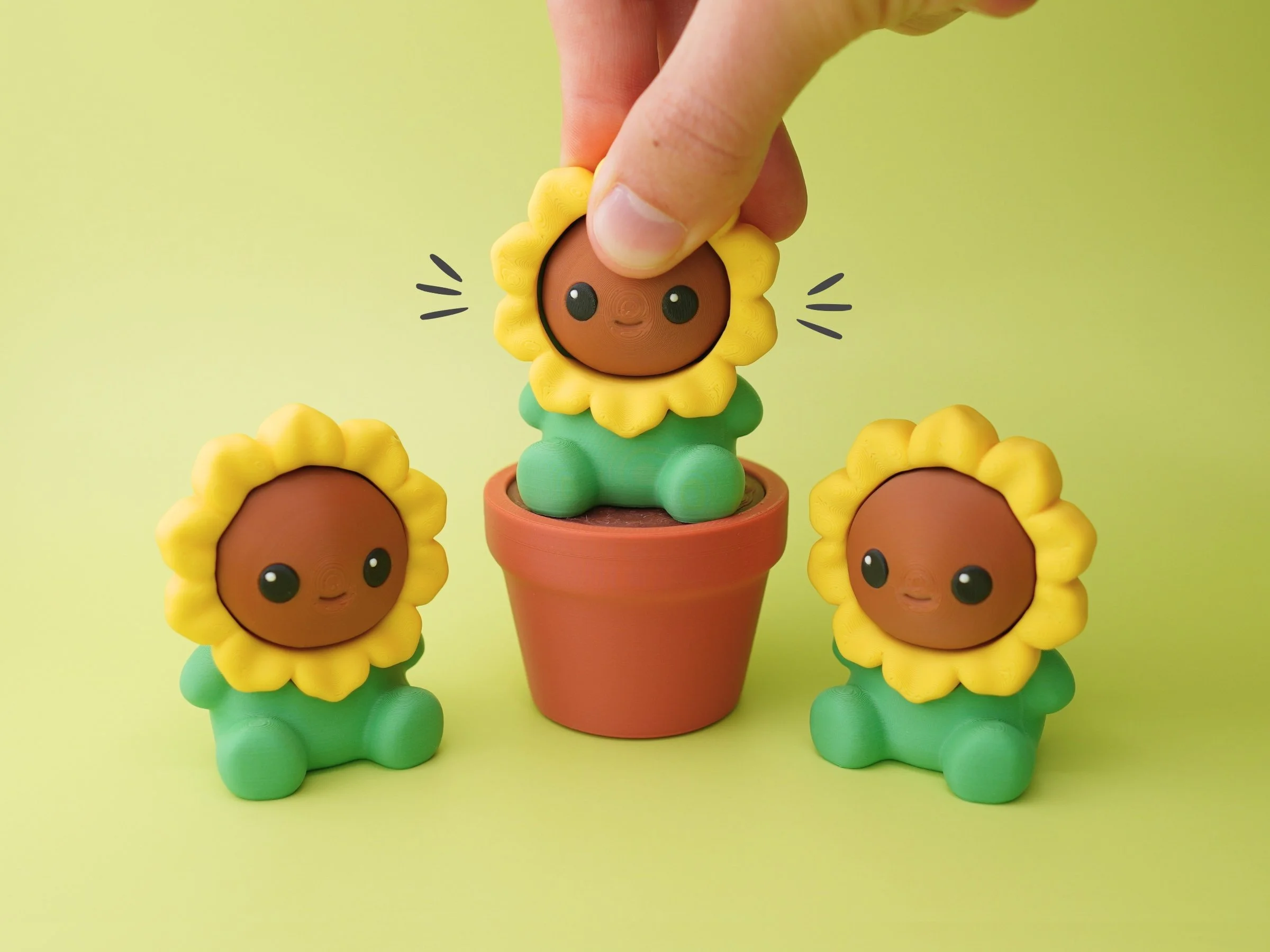 Sunny, the Baby Sunflower Clicker