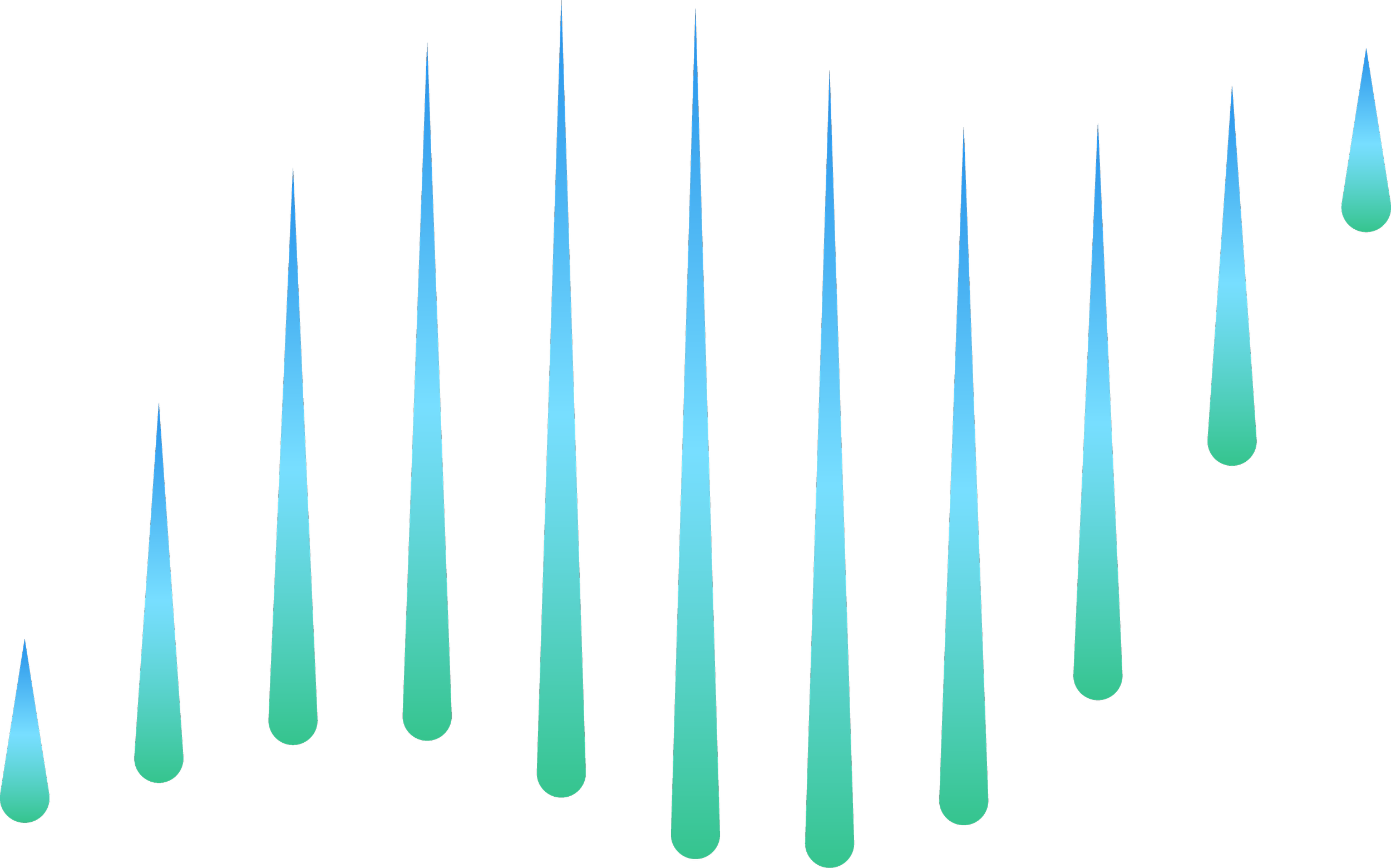 The logo of Nordic Freeze Dry Innovation where the flowing shapes inspired by water removal during freeze-drying and the northern lights of Sweden.