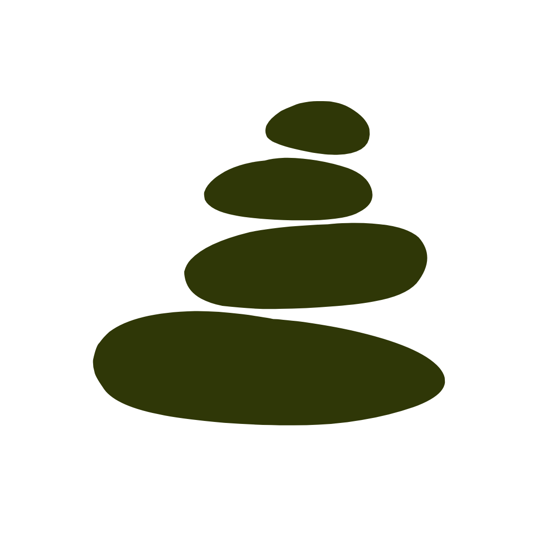 Stacked rocks icon