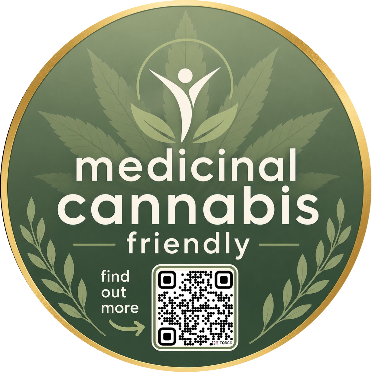 mcfriendly emblem medicinal cannabis friendly UK
