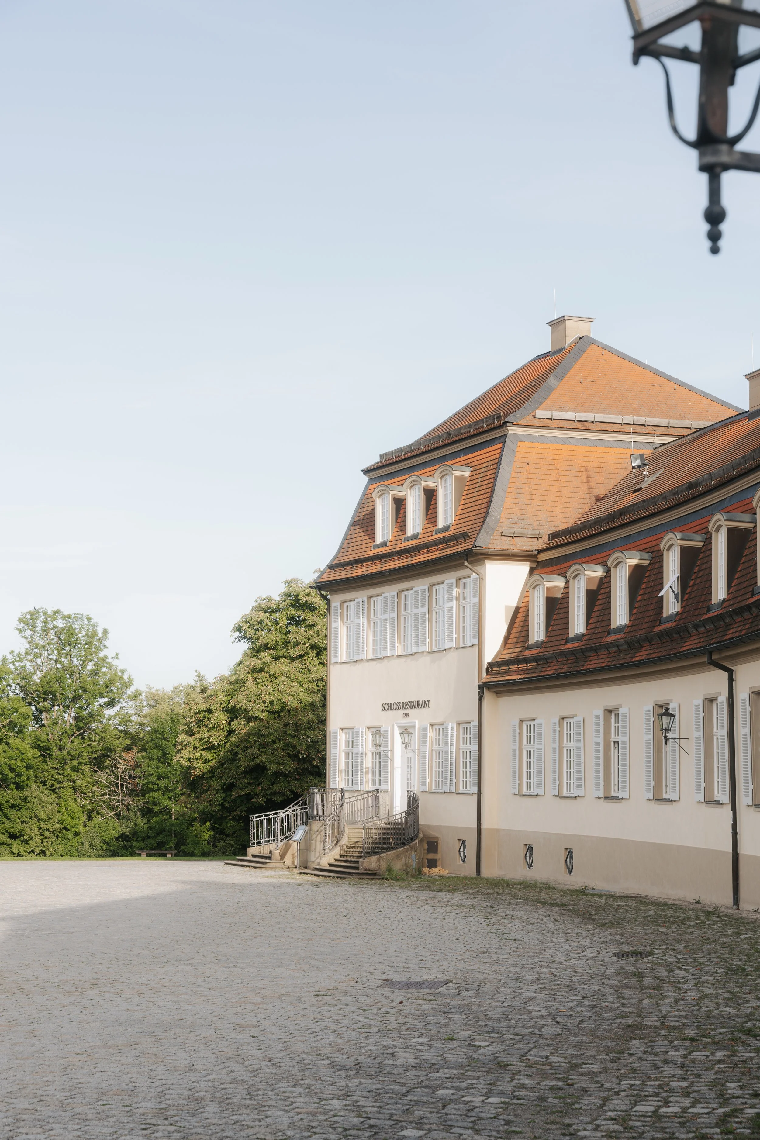 Historic wedding venue in the Stuttgart area offering an elegant setting for luxury weddings.