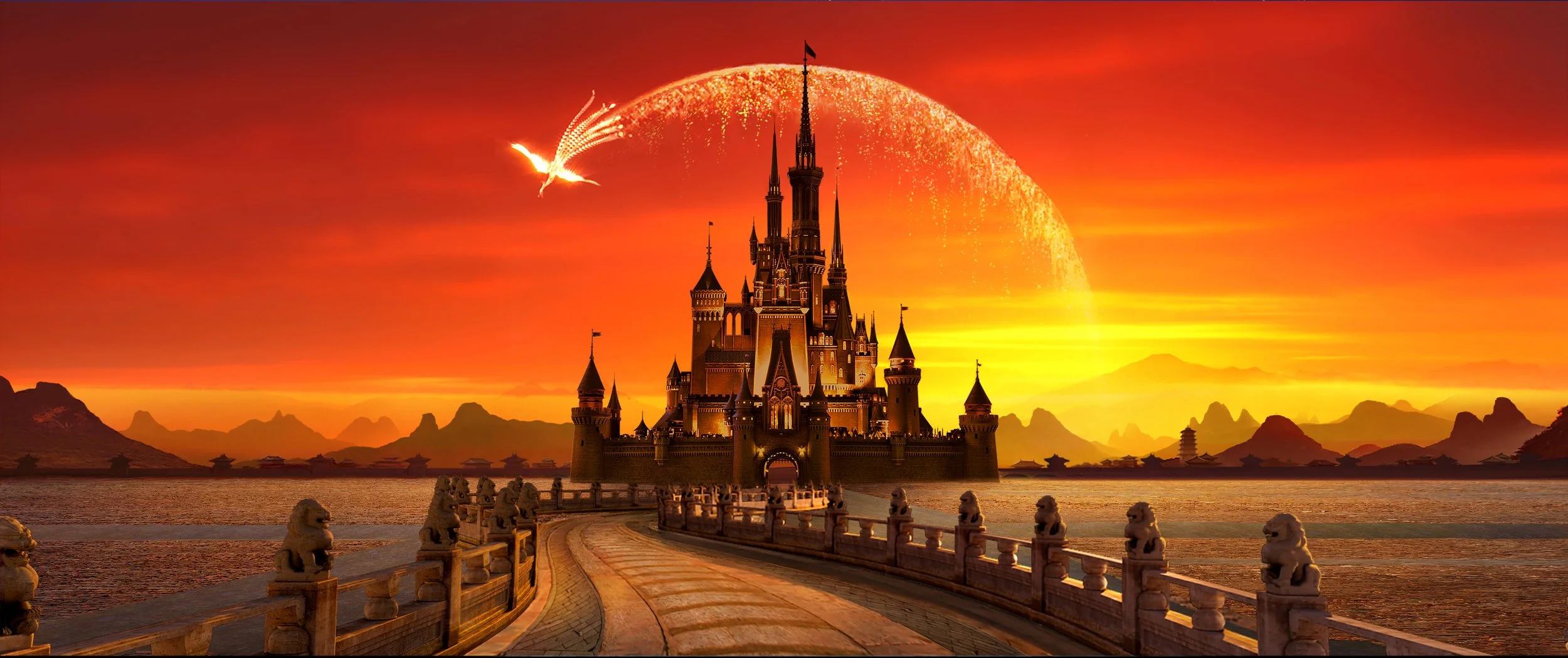 Matte Painting for Mulan