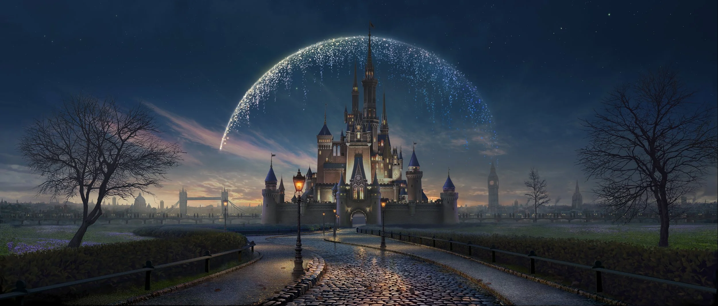 Matte Painting for Mary Poppins Returns