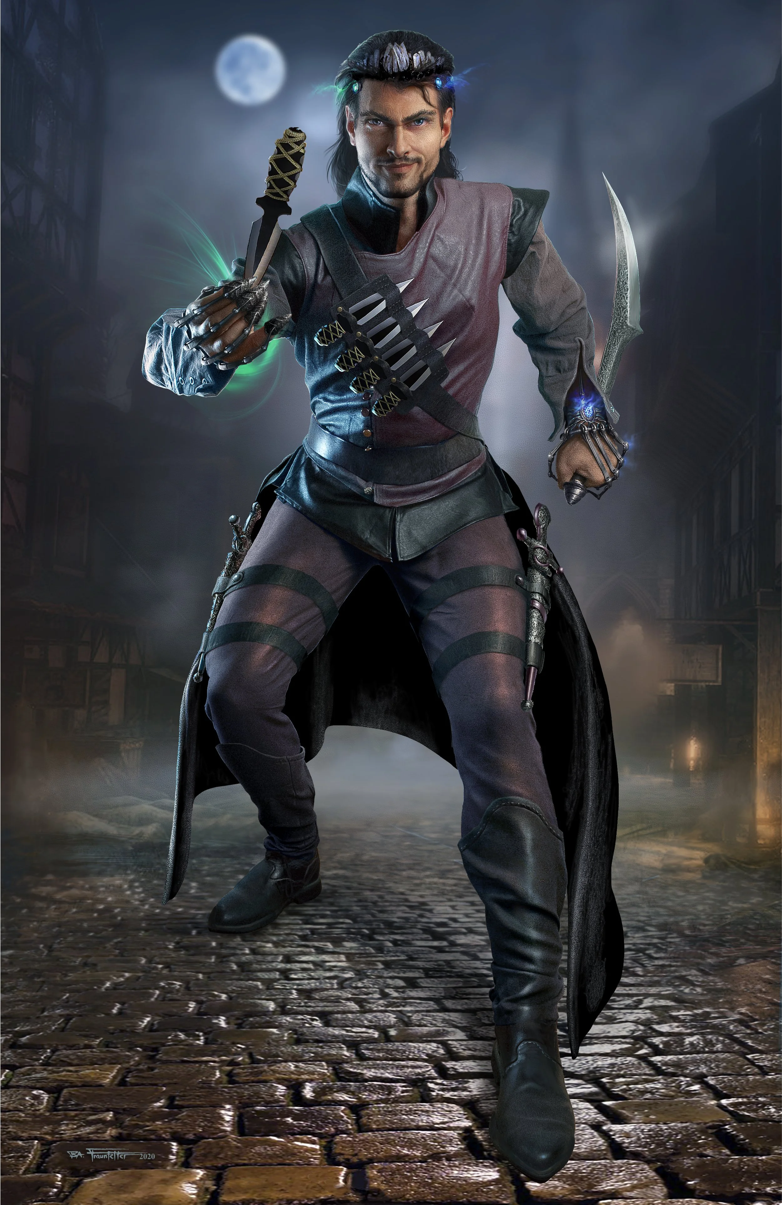 Prince Corwin character-Dragon bowl