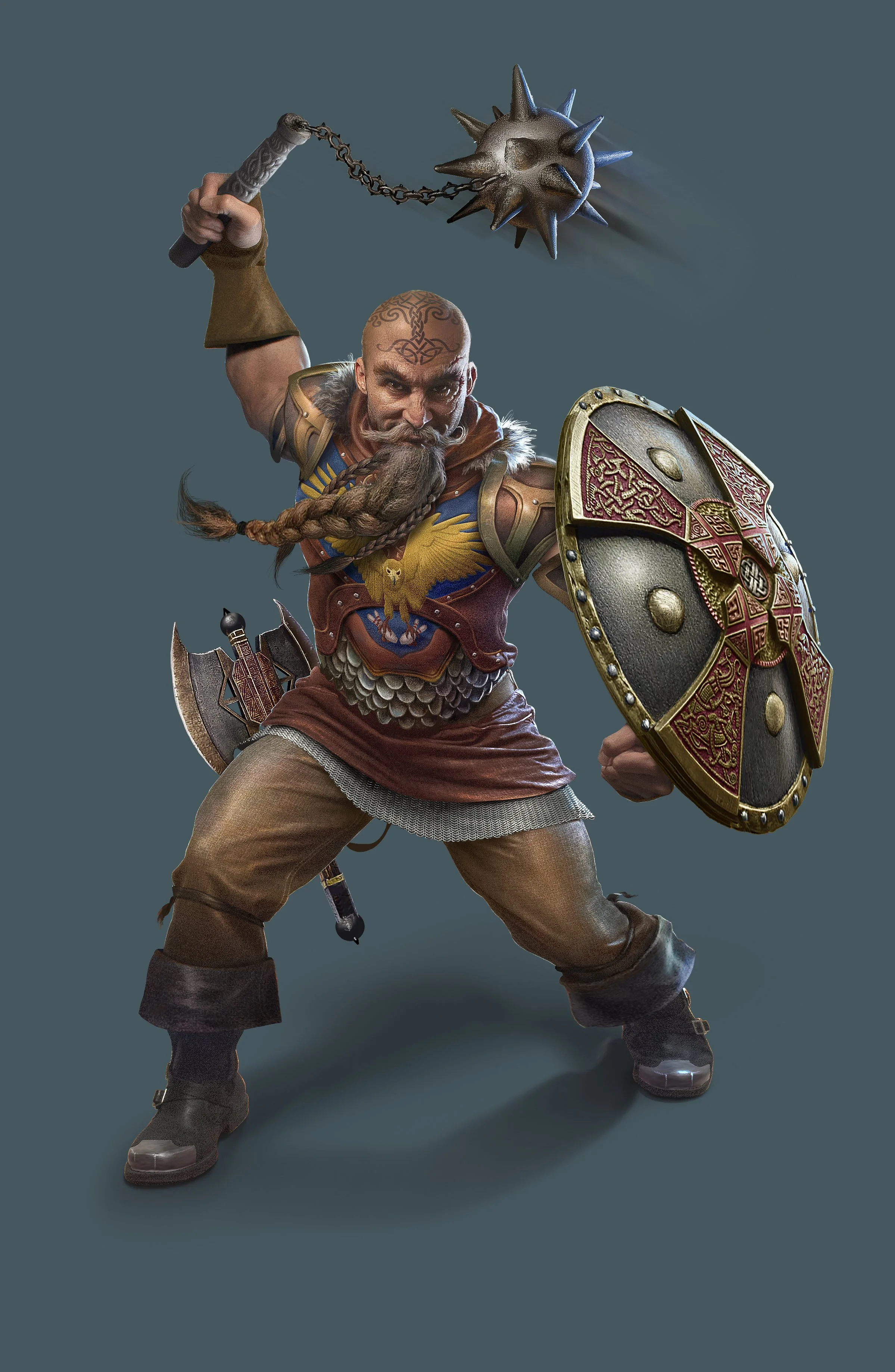 Baroden Pincrusher character-Dragon bowl