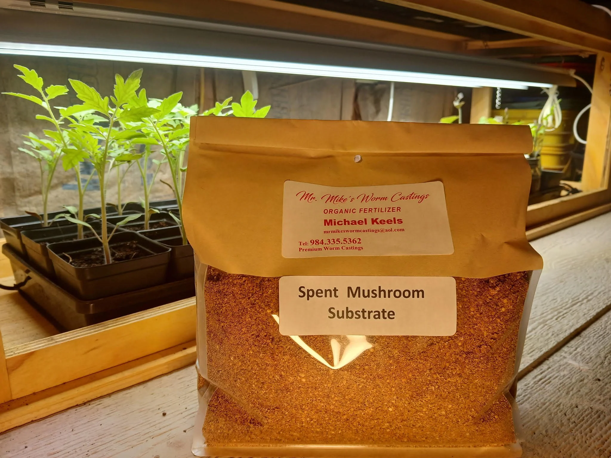 Spent Mushroom Substrate