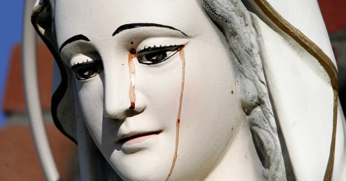 Can Religious Statues Really Cry Blood?