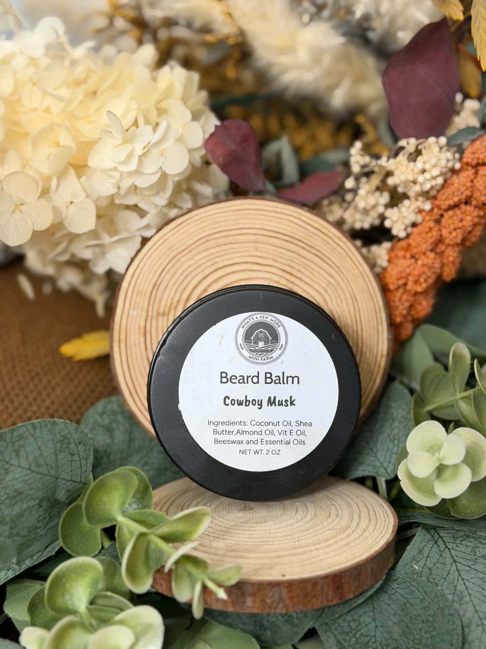 Beard Balm Cowboy Musk 2oz