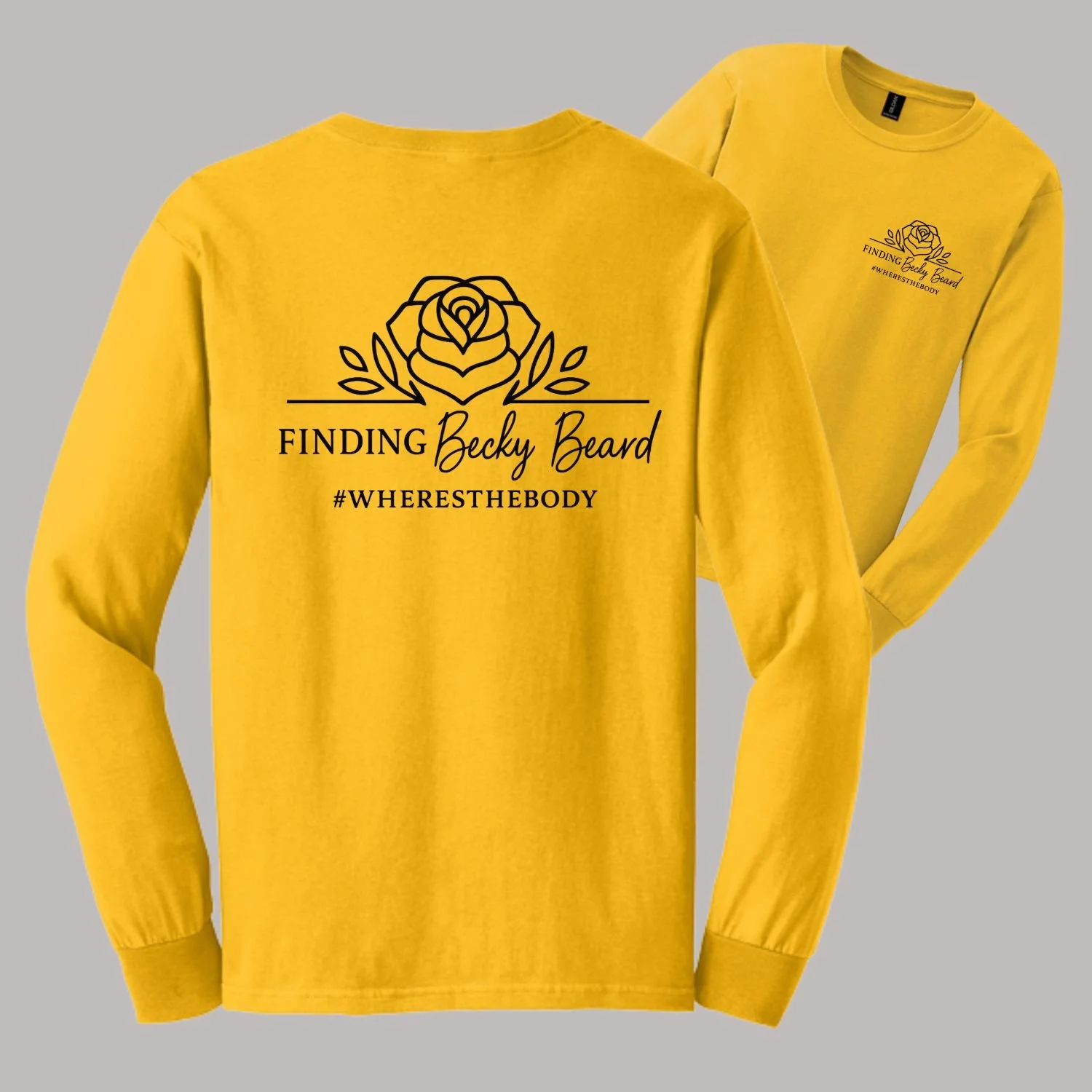 Finding Becky Long Sleeve Yellow Mockup.jpg