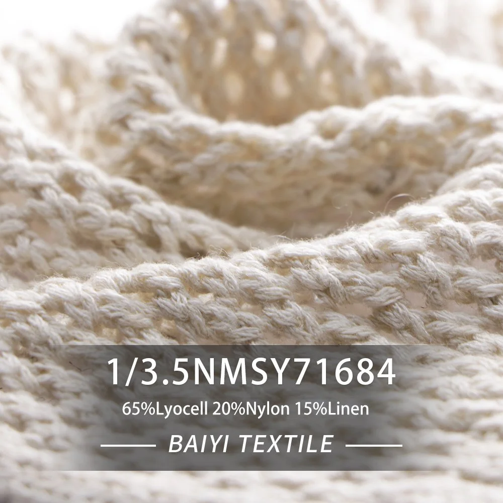 SY71684_Magnolia 1/3.5NM 65%Lyocell 20%Nylon 15%Linen