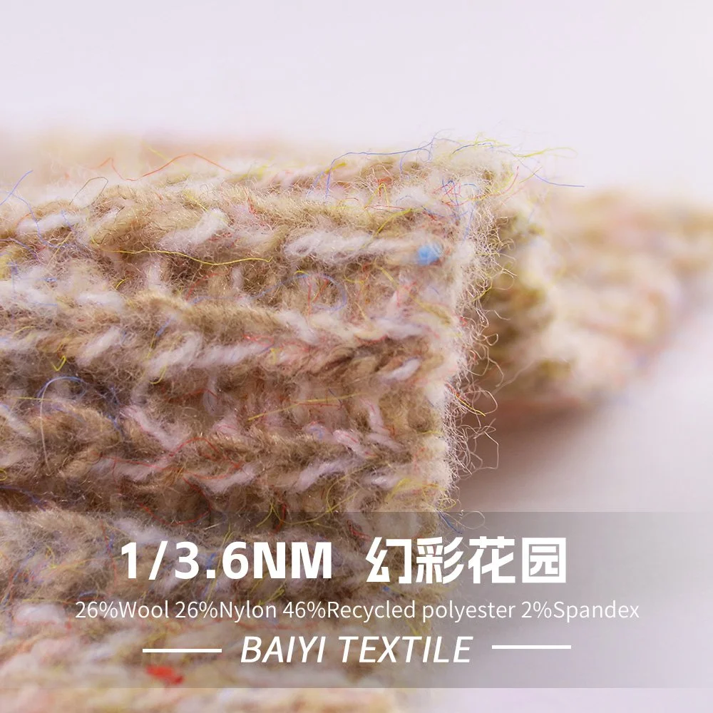 SY72300_Sweetland 1/3.6NM 26%Wool 26%Nylon 46%Recycled Poleyster 2%Spandex