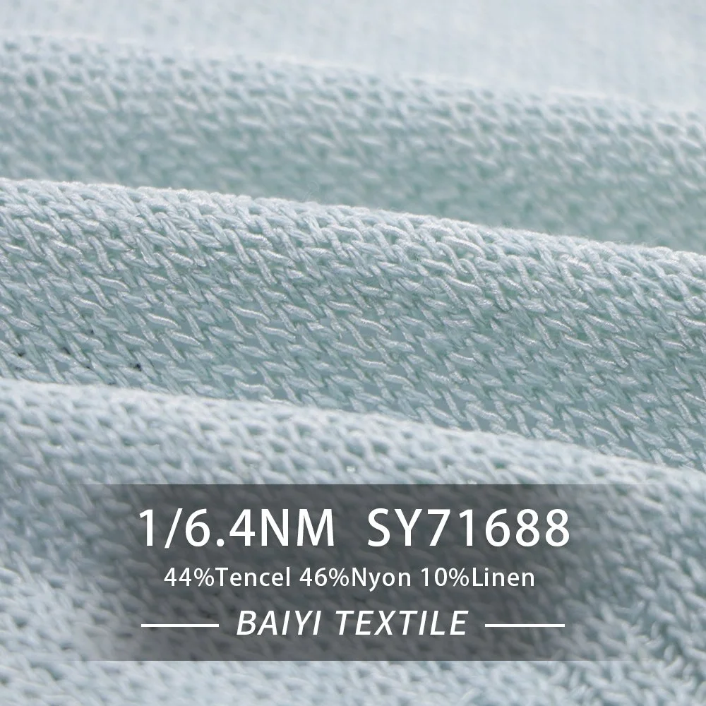 SY71688_Locust 1/6.4NM 44%Tencel 46%Nyon 10%Linen