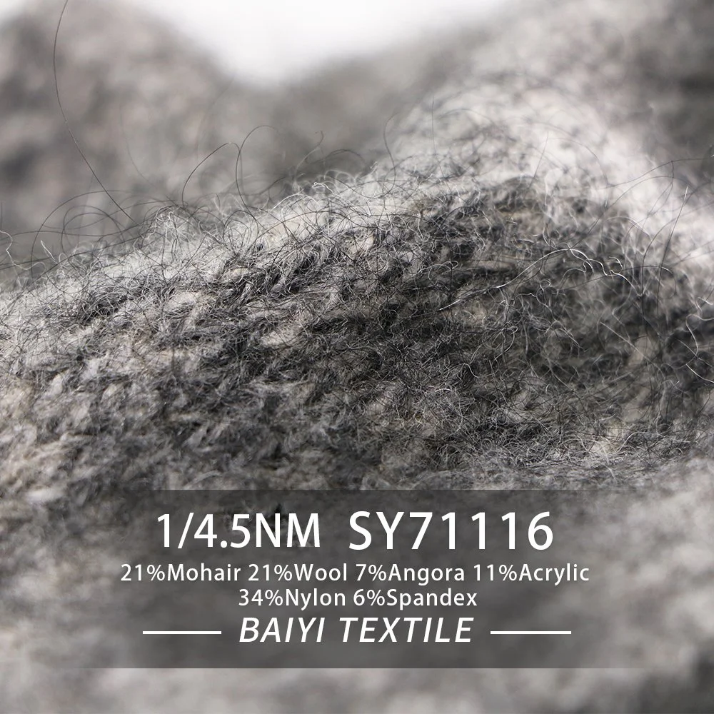 SY71116_Matrix 1/4.5NM 21%Mohair 21%Wool 7%Angora 11%Acrylic 34%Nylon 6%Spandex