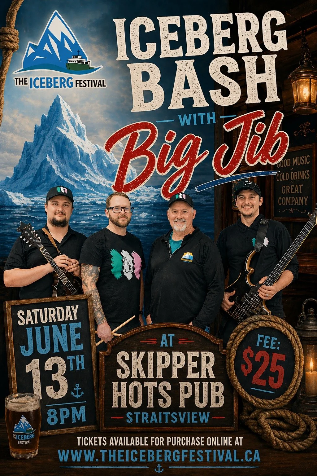 Iceberg Fest -Live Music -  Big Jib