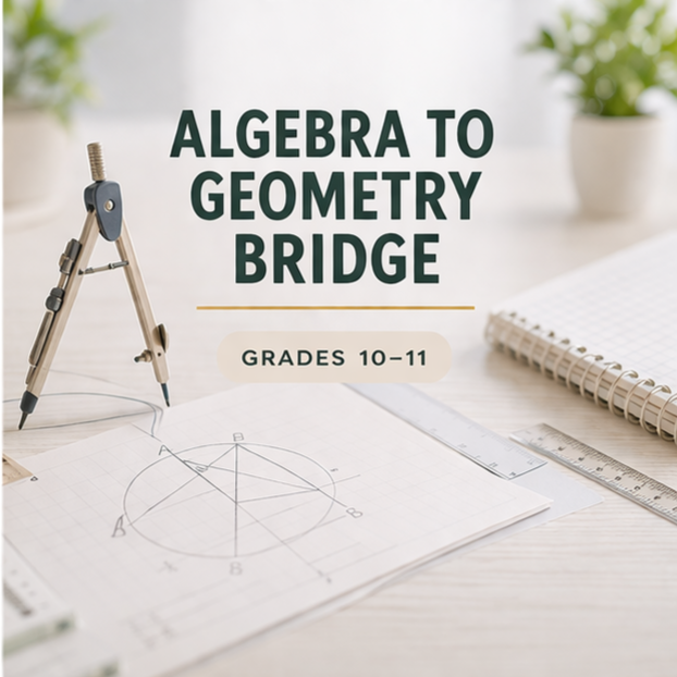 The Math Bridge Algebra to Geometry (Grades 10–11)