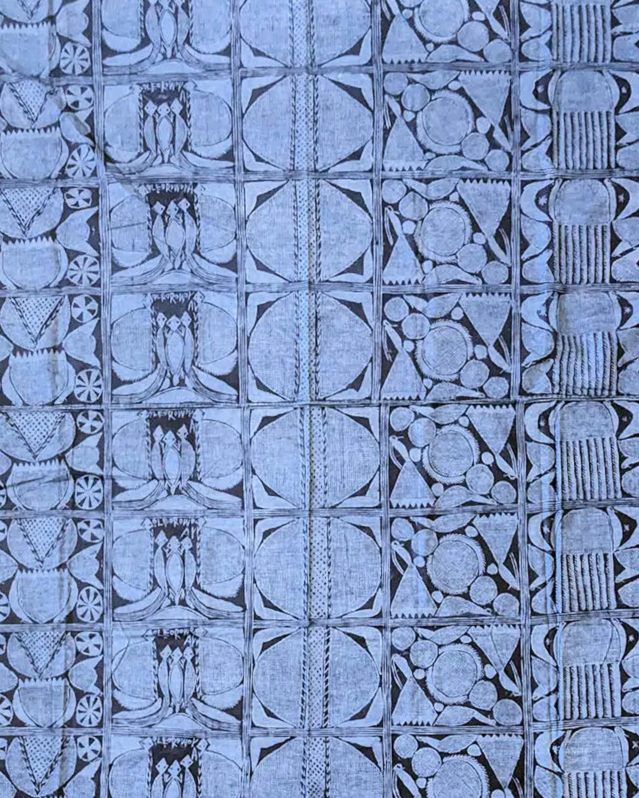 Close-up of a Adire fabric