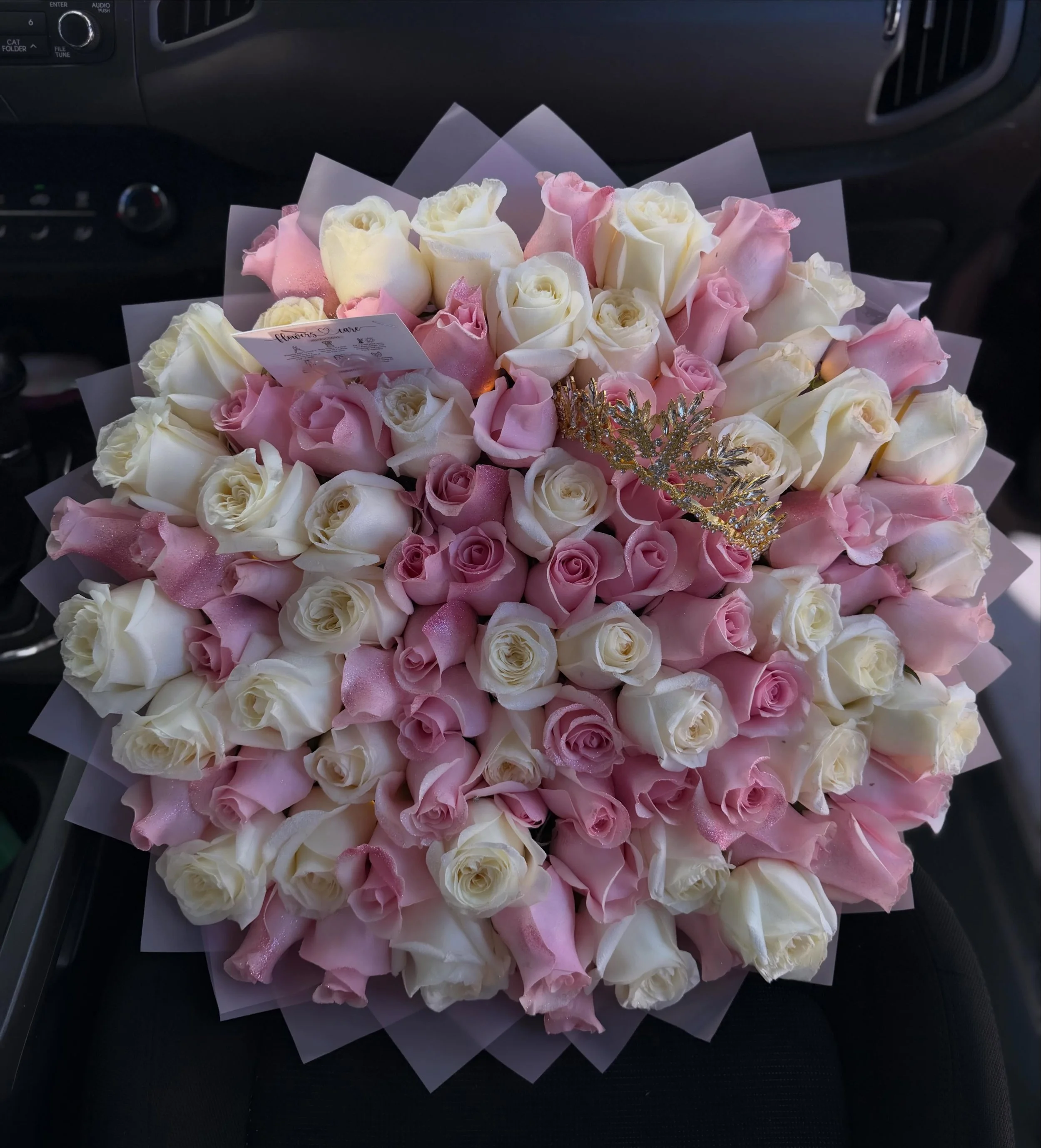 100 roses 🌸