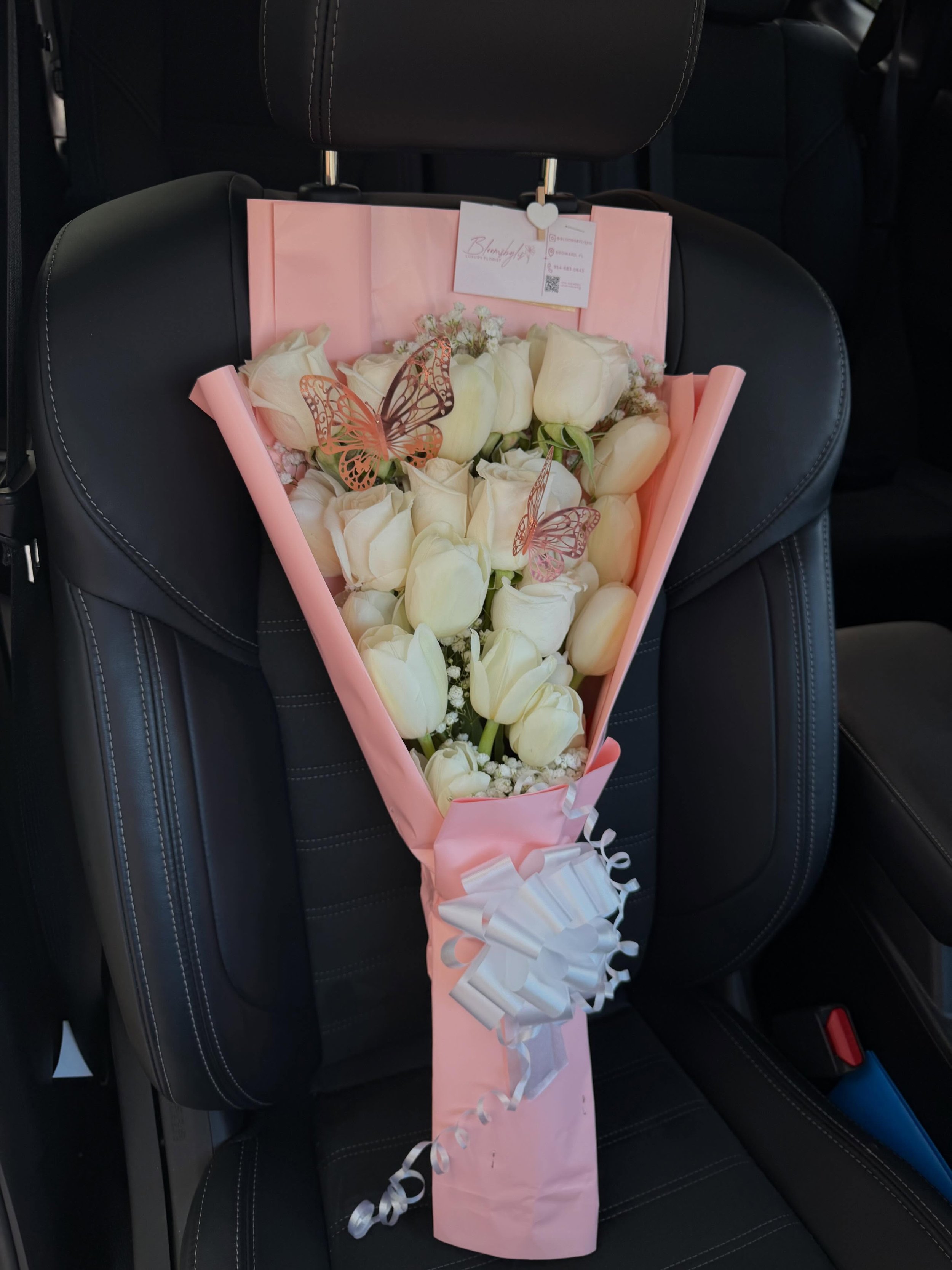 Roses and tulips