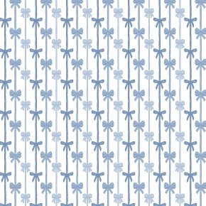 Tied With A Bow - Indigo Fabric