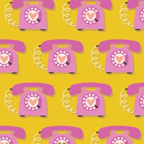 East Coast - Speed Dial - Mustard Metallic Fabric