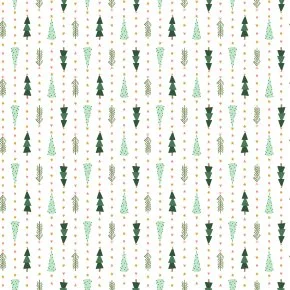 Christmas Lane - Spruced Up - Vintage Fabric