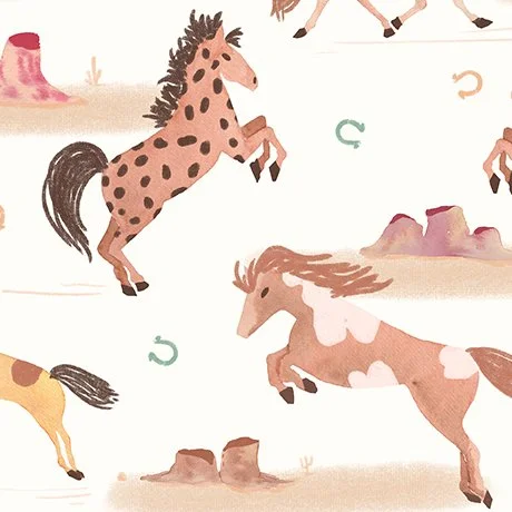 Cactus Rose  Rodeo - Pink Ponies