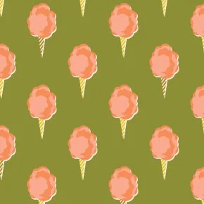 East Coast - Sugar Rush - Lush Metallic Fabric