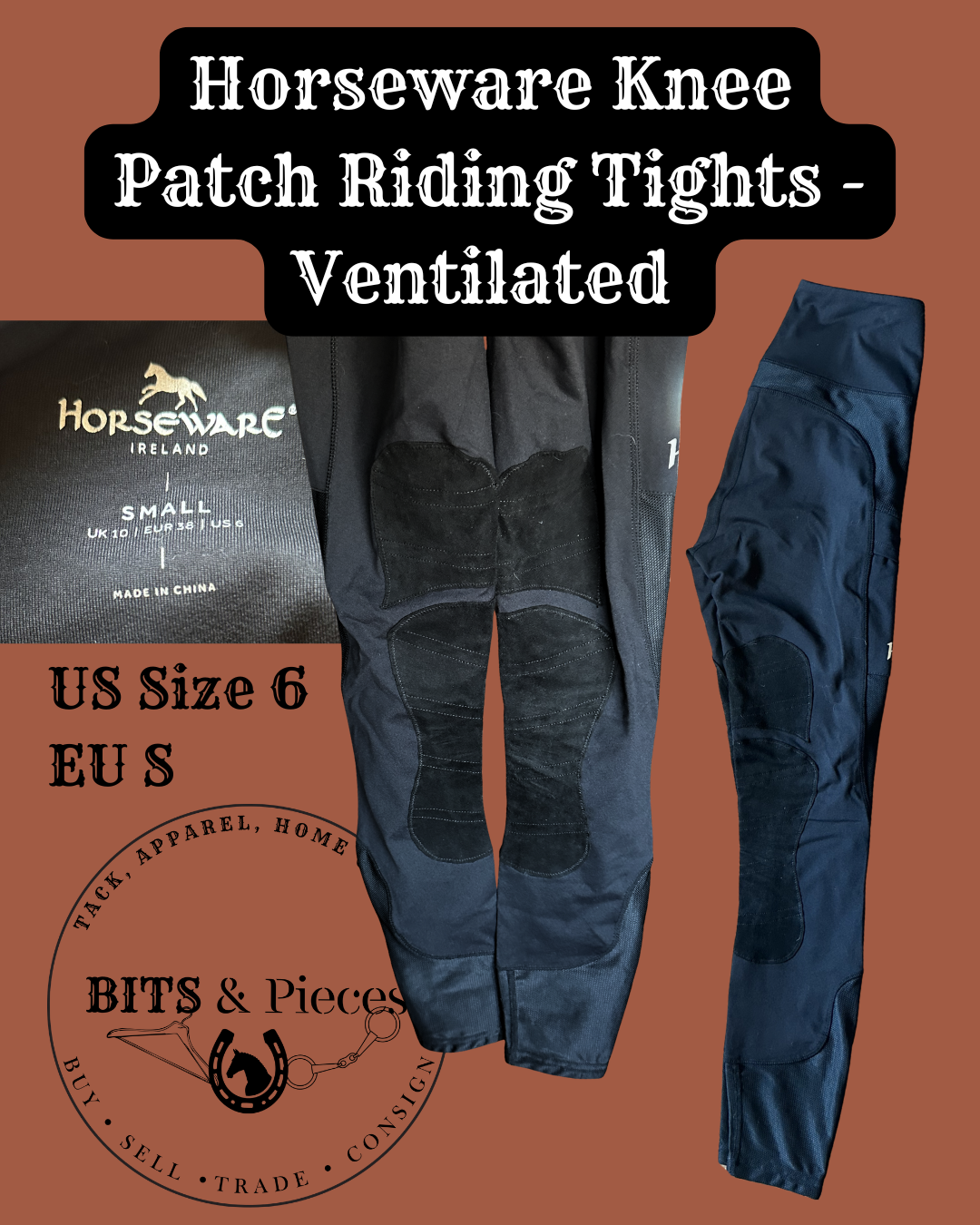 Horseware Knee Patch Riding Tights - Ventilated (3).png