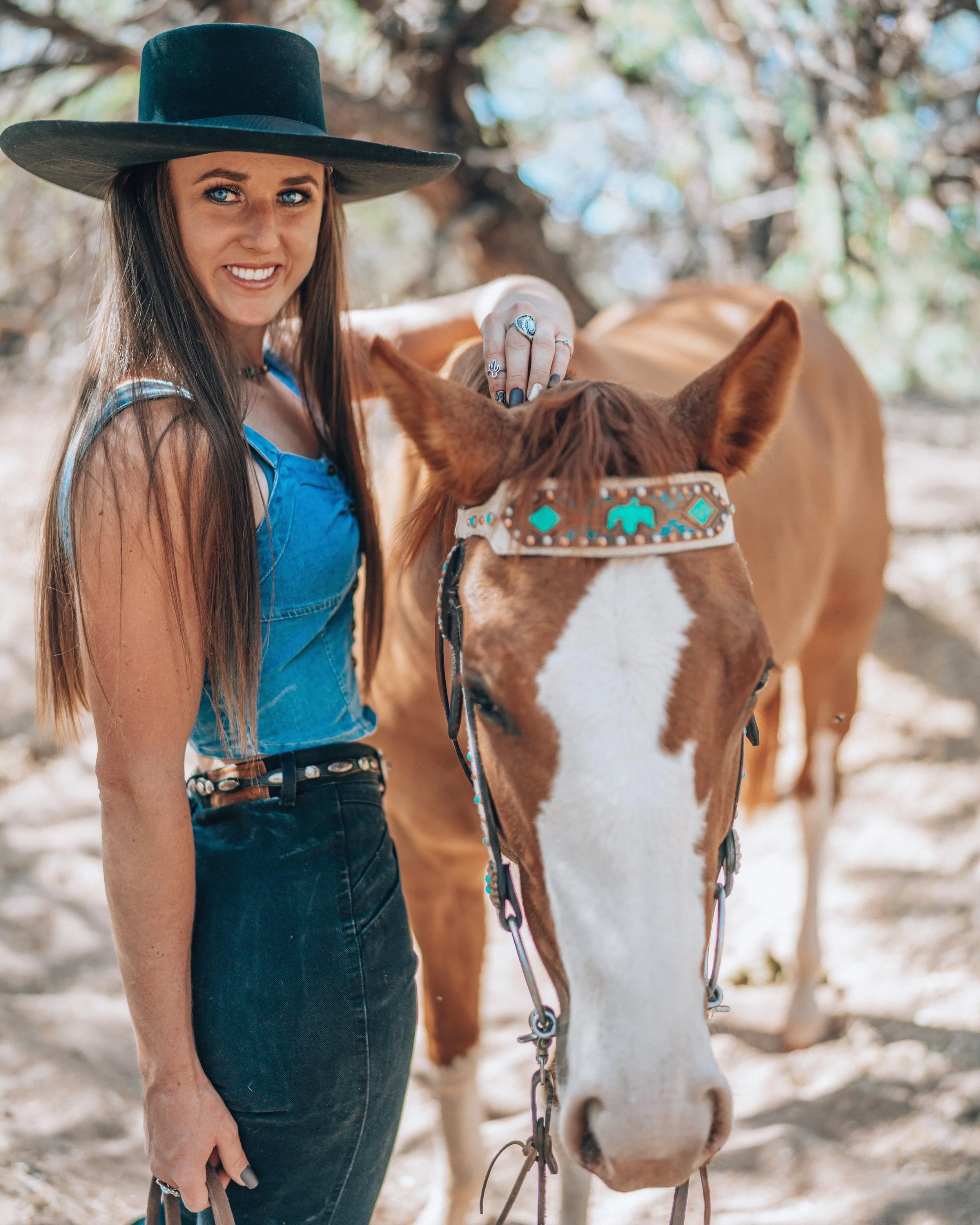 Modeling Western Photoshoot with Lady