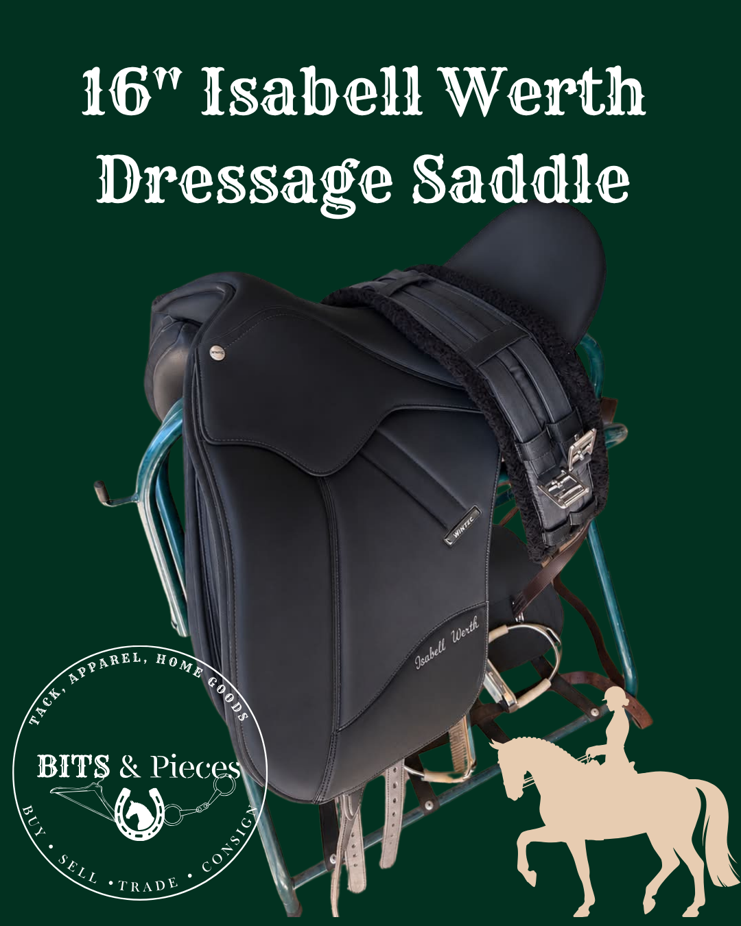 Isabell Werth Dressage Saddle