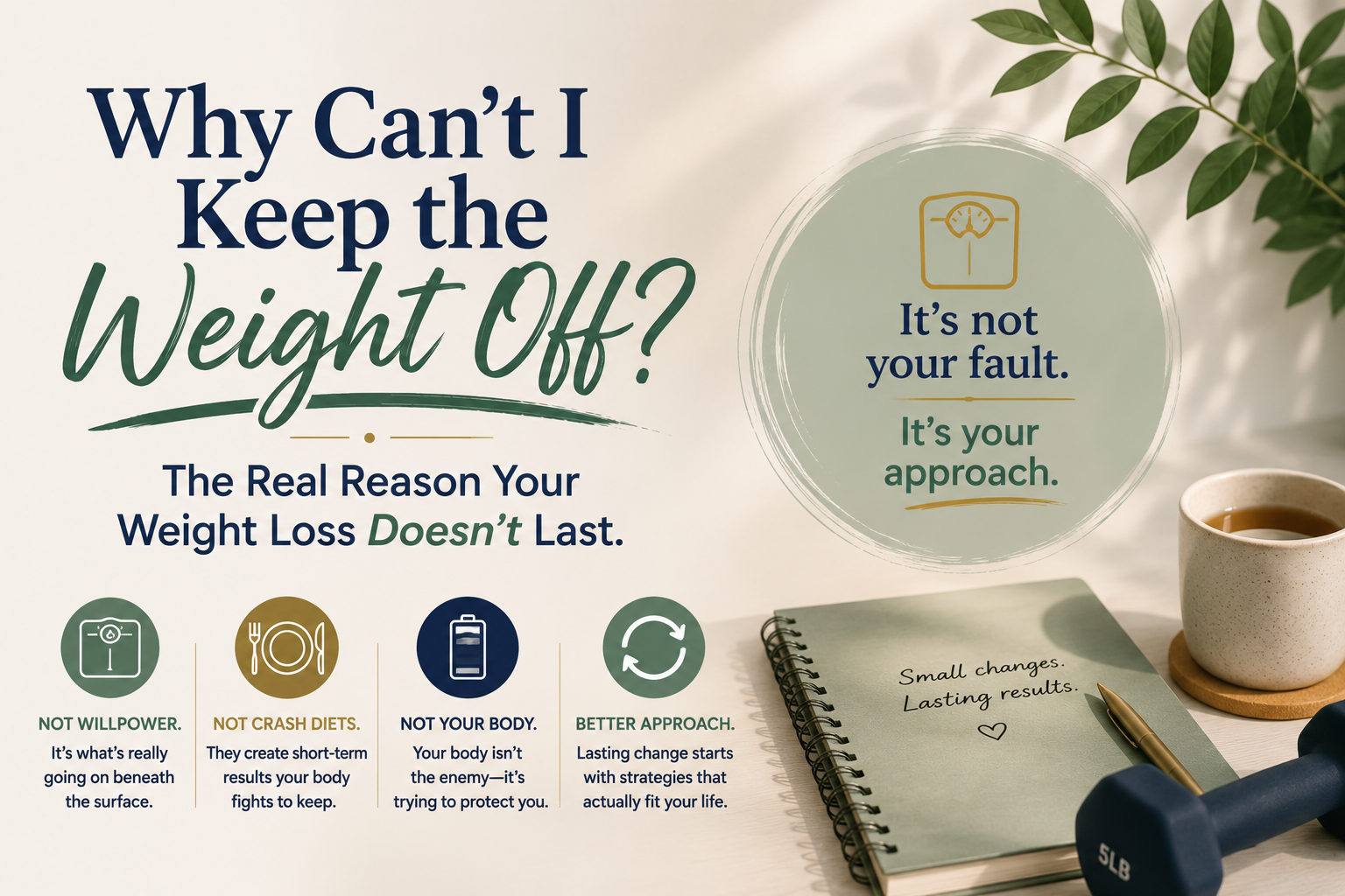 Weight Loss Is Easy. Maintenance Is the Real Challenge.