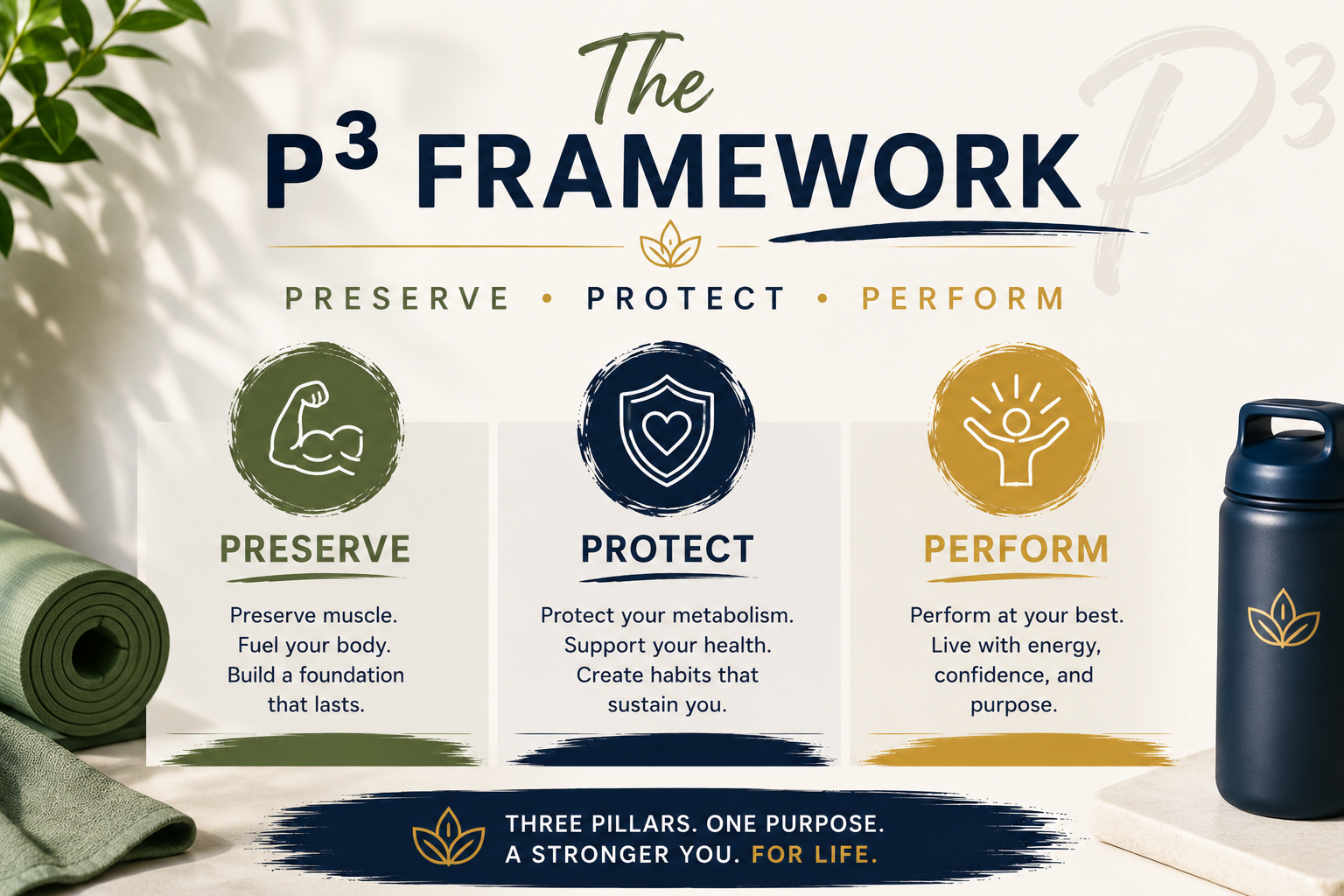 The P³ Framework: Preserve • Protect • Perform