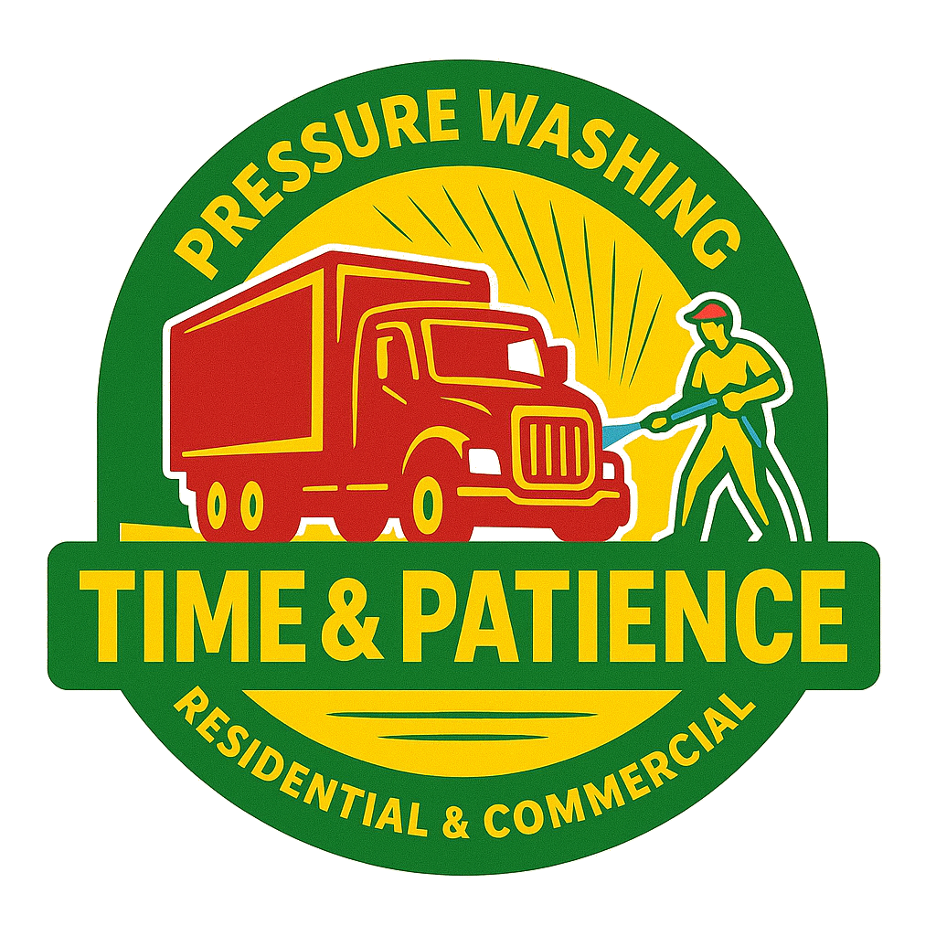 Pressure Washing With Time &amp; Patience