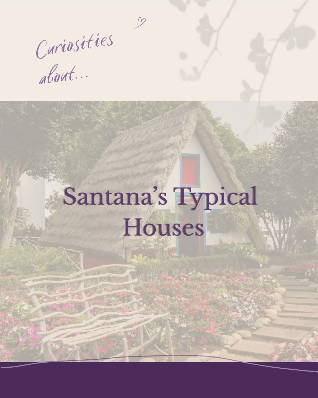 Curiosities about Santana&rsquo;s typical houses 🏡🌿 #tour #madeira #portugal #santana #casasdesantana
