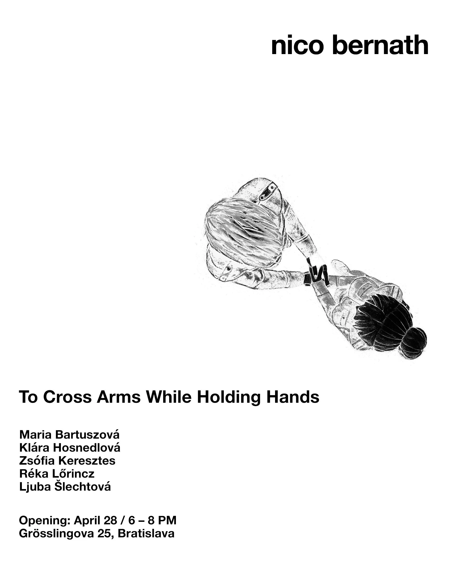 To Cross Arms While Holding Hands