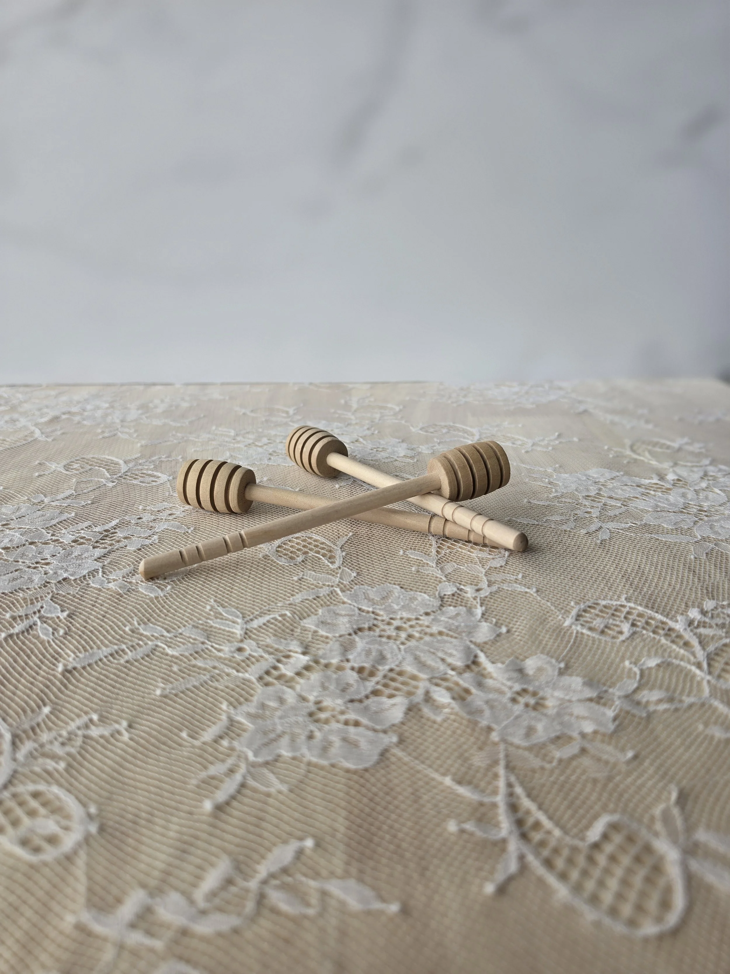 Wooden Honey Dipper