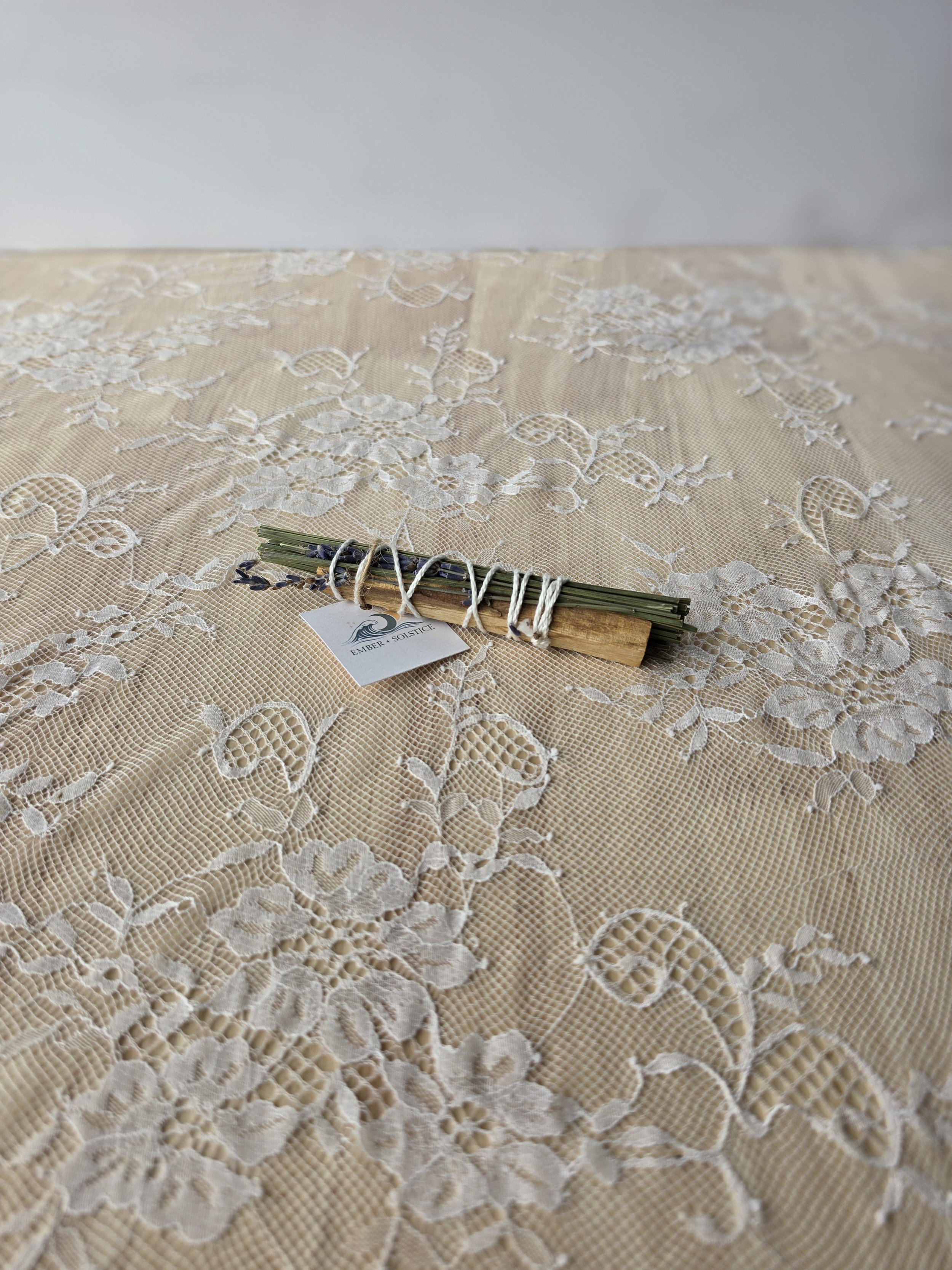Lavender + Palo Santo | Botanical Smudge Stick