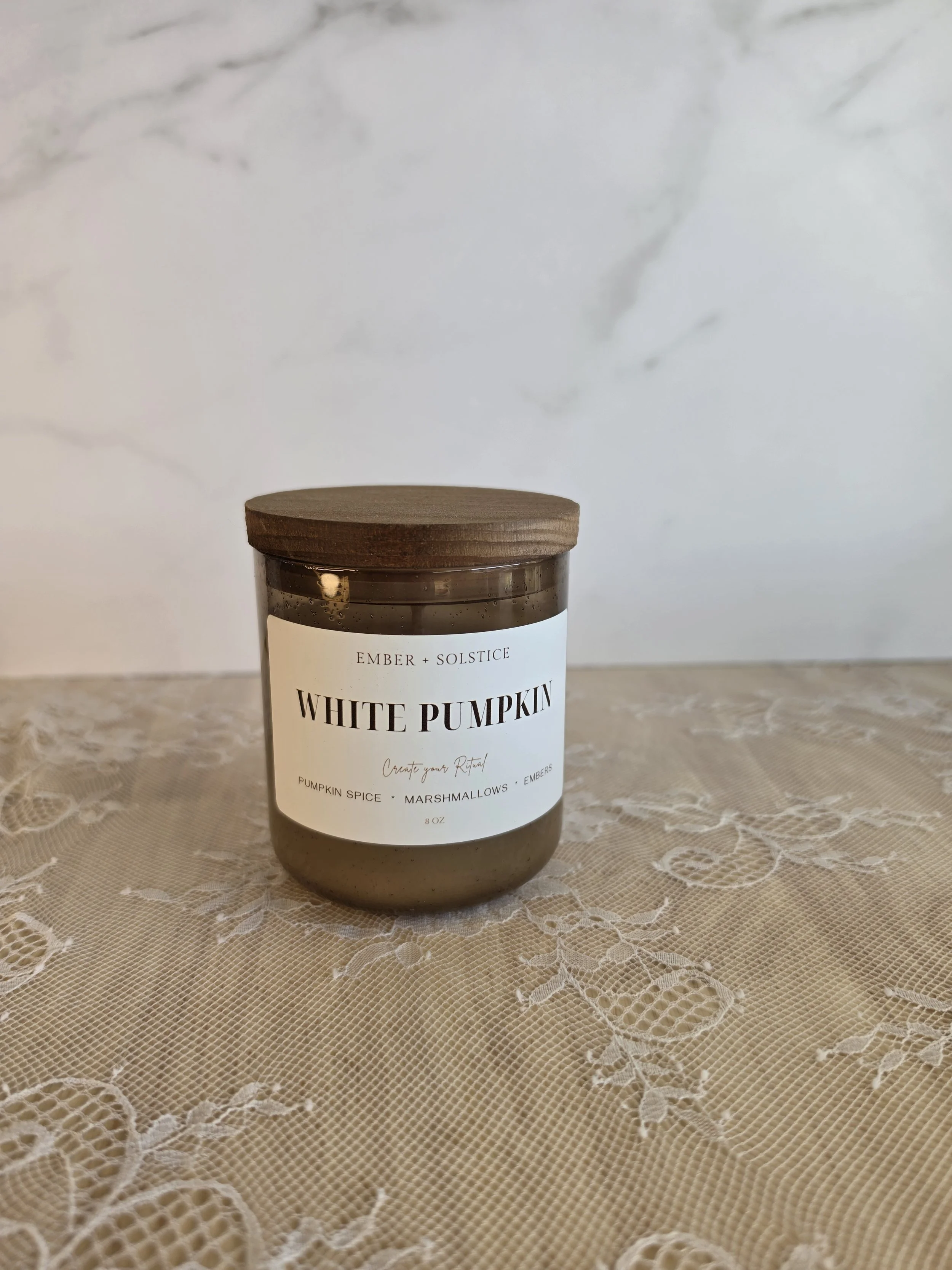 WHITE PUMPKIN 8 OZ