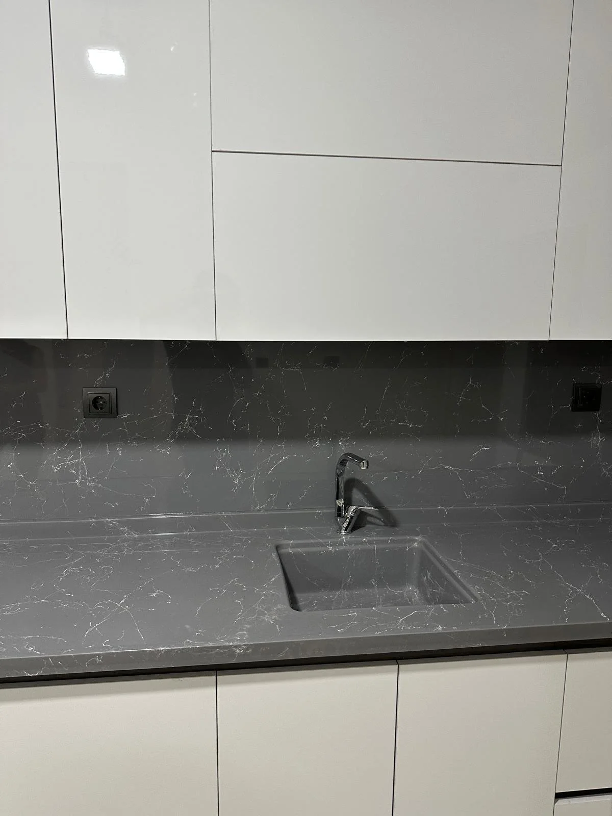 Mermerit (Döküm) Mutfak Tezgahı