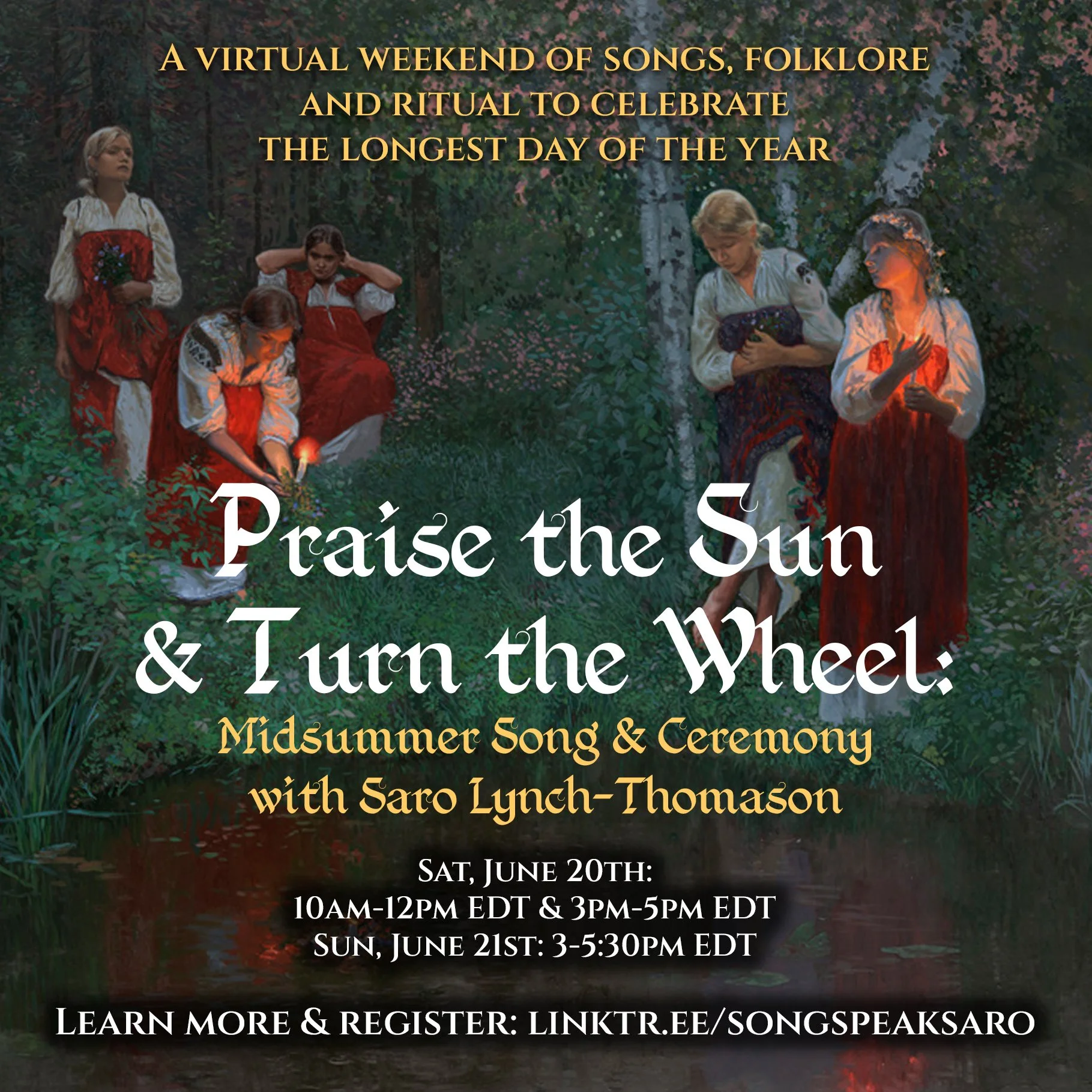 Virtual Class: Midsummer Songs & Ceremony