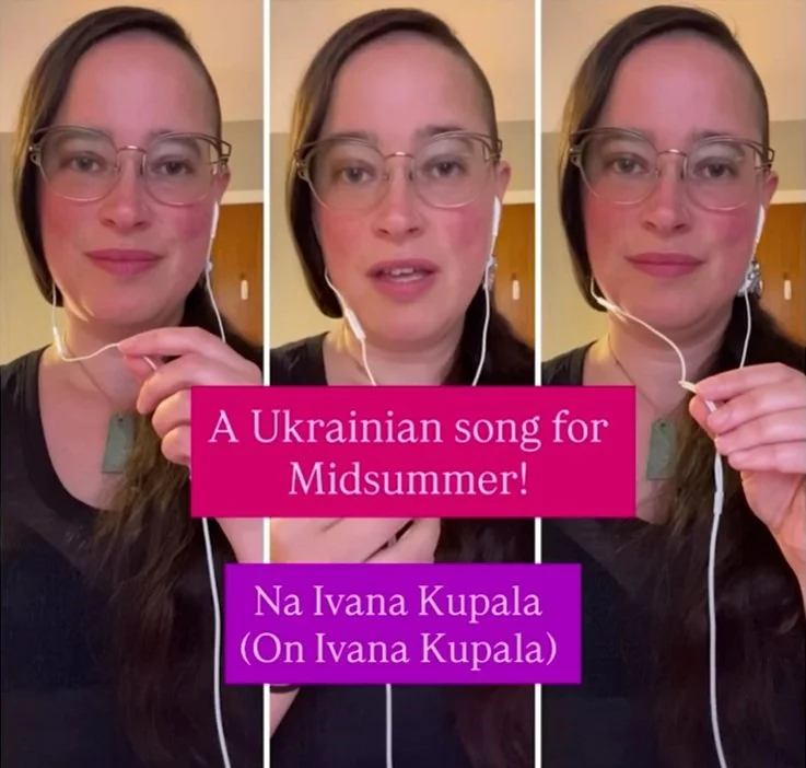 Na Ivana Kupala Kupavsya Ivan: A Midsummer Ukrainian Folk Song to Send Energy to the Sun