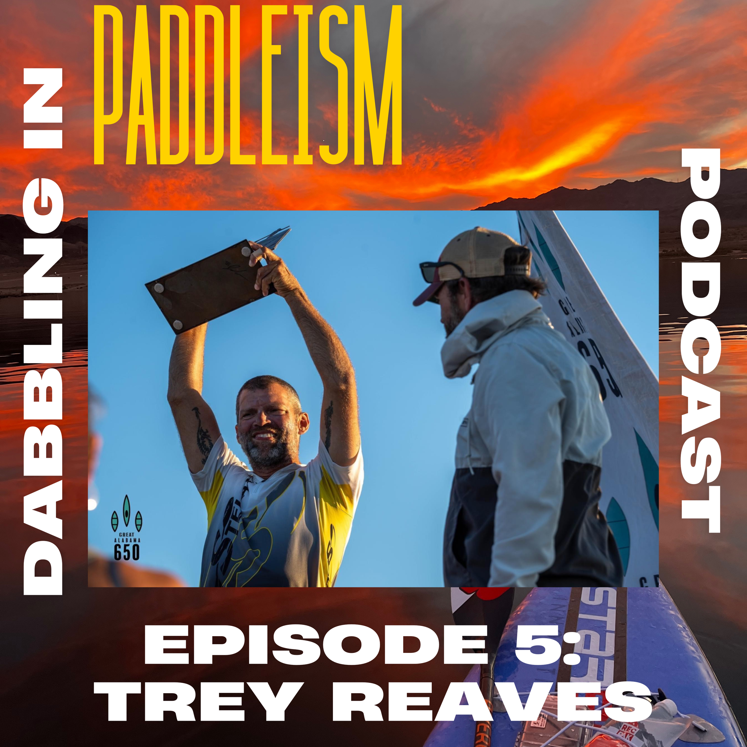 Chris Thomas sits down with veteran ultramarathon paddle racer, Trey Reaves, out of Florence, Alabama who just became the first ever overall back-to-back winner of the Alabama 650 as a solo racer. Trey’s performance in the ultra paddling racing world