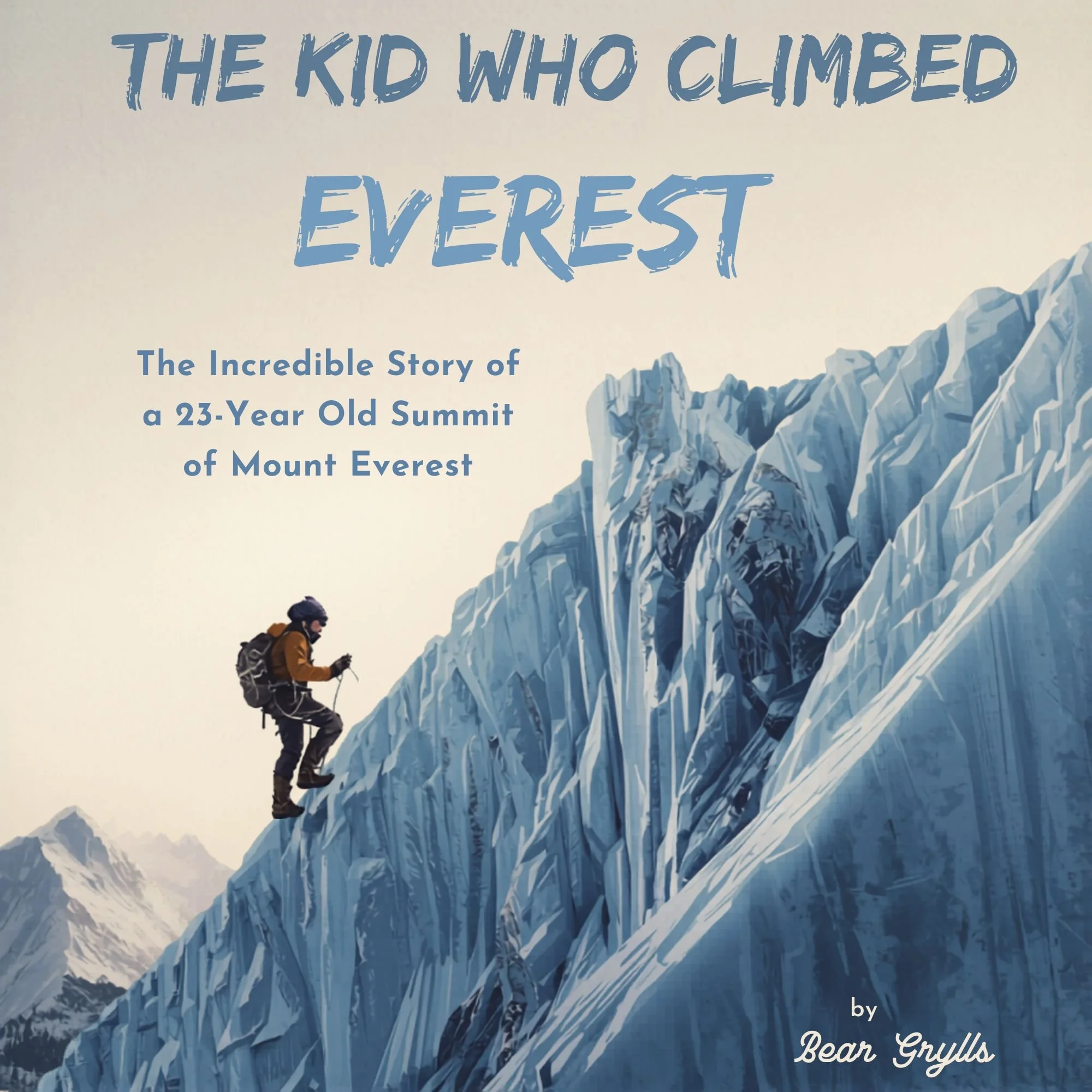 The Kid Who Climbed Everest, by Bear Grylls