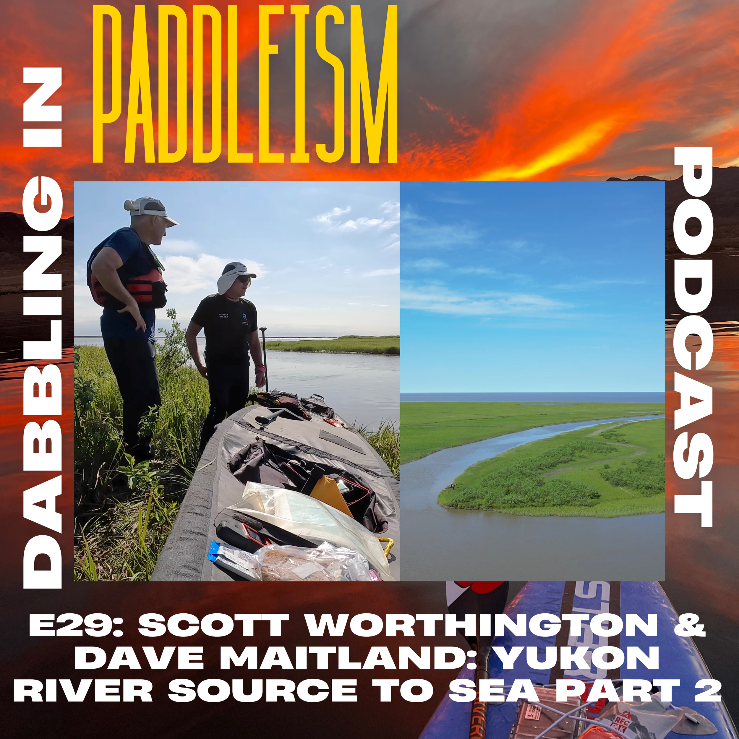 In this episode, Chris Thomas sits down again with Dave Maitland and Scott Worthington to chat about the second half of their 2000 mile journey source to sea on the Yukon River as they recount their expedition from Galena, Alaska to the Bering Sea. A