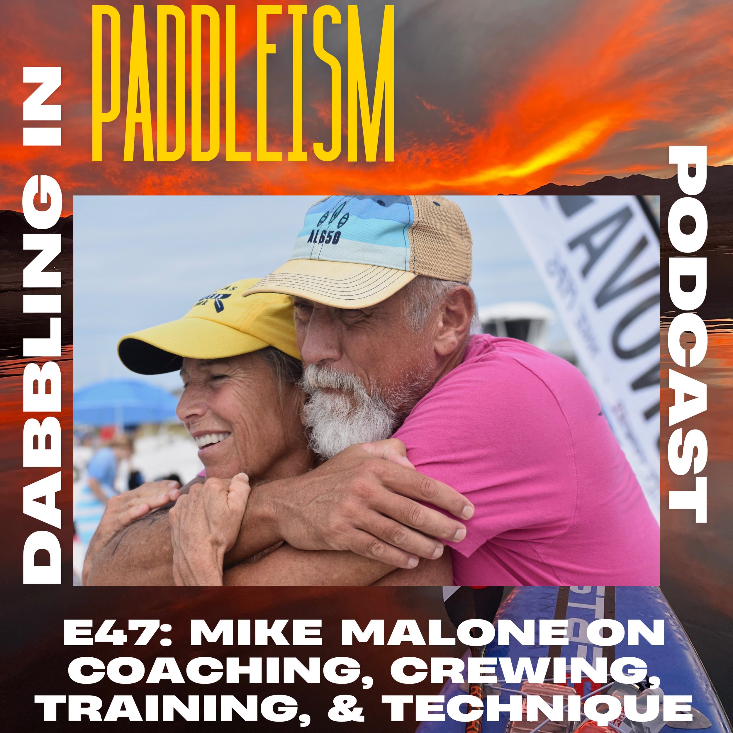 In this episode, Chris Thomas sits down with Mike Malone, veteran, paddler, crew support extraordinaire, and paddling coach. We cover so much in this episode from his early days as an elite swimmer, why he gravitates to coaching and crewing ultramara
