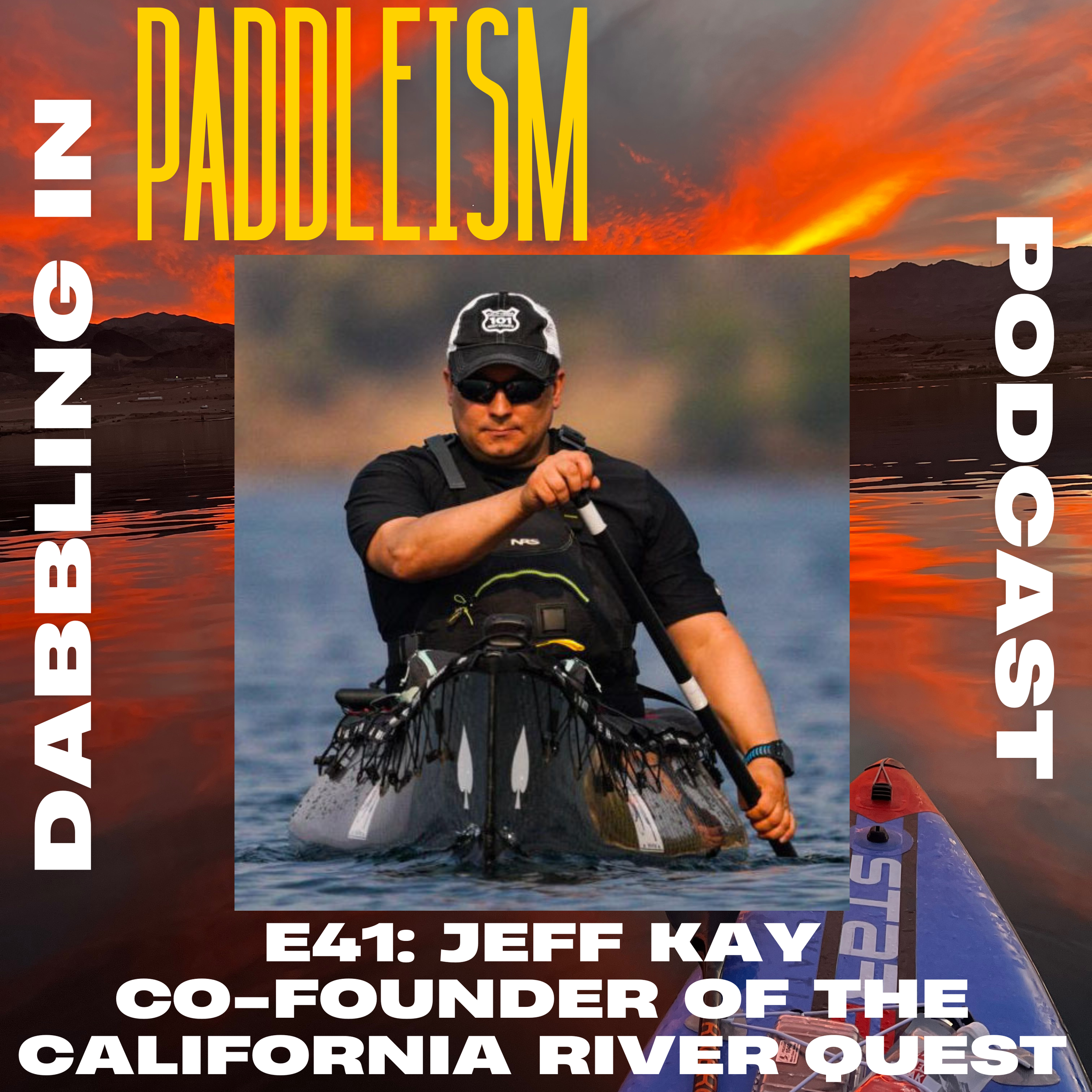 In this episode, Chris Thomas sits down with Jeff Kay out of California, ultramarathon paddler and co-founder/race director of the California River Quest. We cover so much in this episode from getting into paddling by invitation, the transition from 