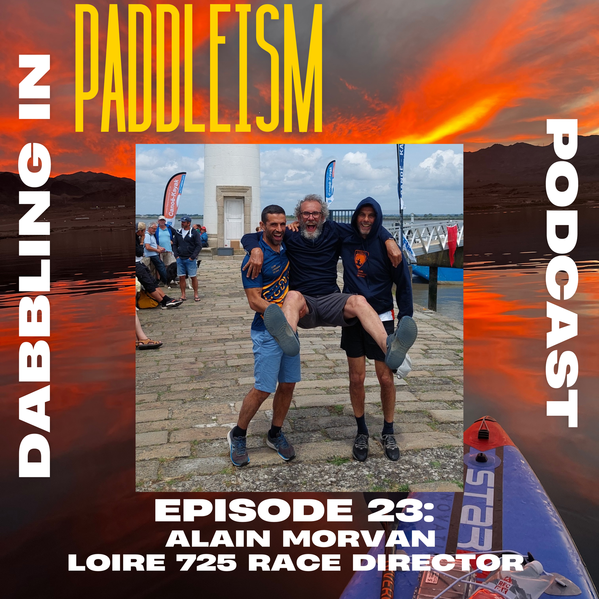 In this episode, Chris Thomas sits down with Alain Morvan out of France who is the race director for the Loire 725, which is the longest ultramarathon paddling race in Europe. Alain started out as a whitewater paddler in his younger days and eventual