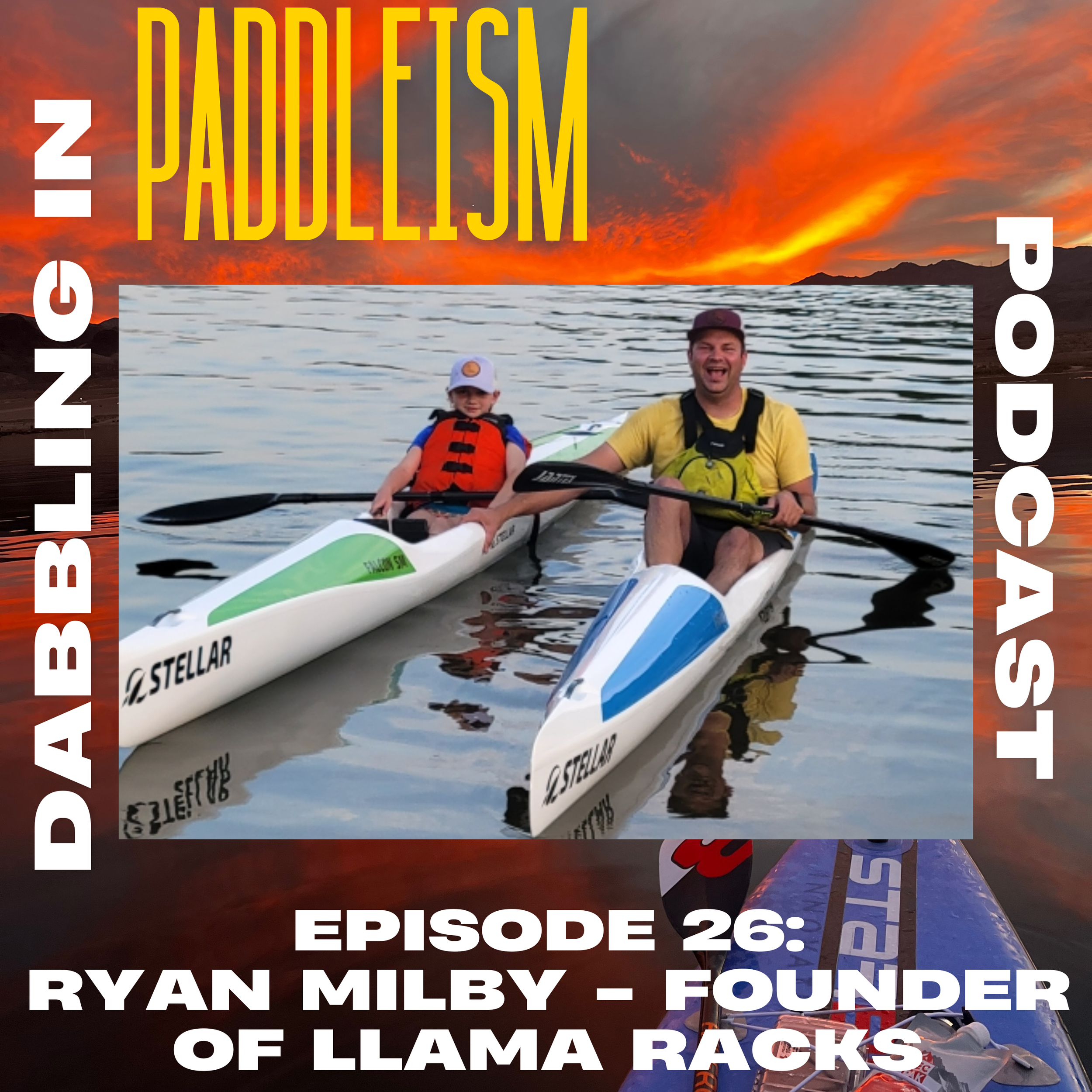 In this episode, Chris Thomas sits down with Ryan Milby out of Missouri, who is a self-proclaimed normal dude, Chief Hobby Officer, and founder of Llama Racks. We cover so much in this episode from yet again the welcoming nature of the paddling commu