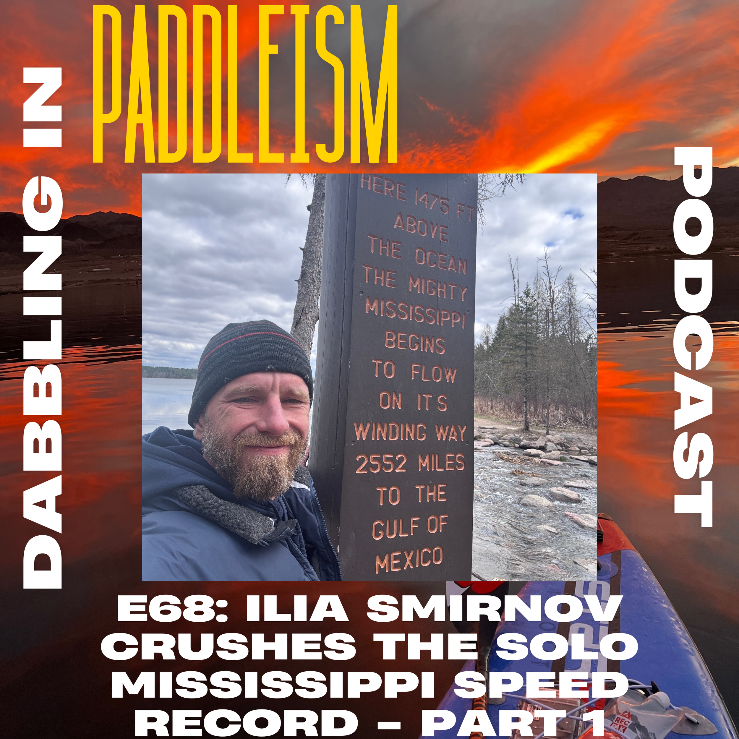 In this episode, Chris Thomas sits down with Ilia Smirnov, endurance and whitewater paddler and paddle shop owner originally from St. Petersburg, Russia, now living in North Carolina who just smashed the solo Mississippi Speed Record. This is the 1st