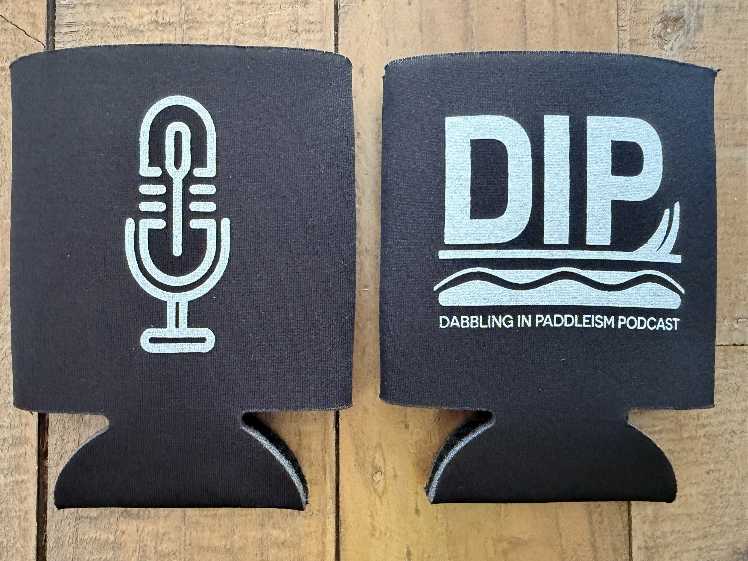 Coozie - Dabbling in Paddleism logos